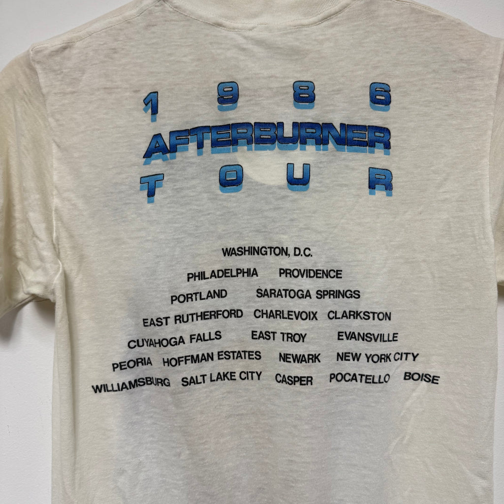 Vintage 1988 ZZ Top Afterburner Tour T-Shirt: M