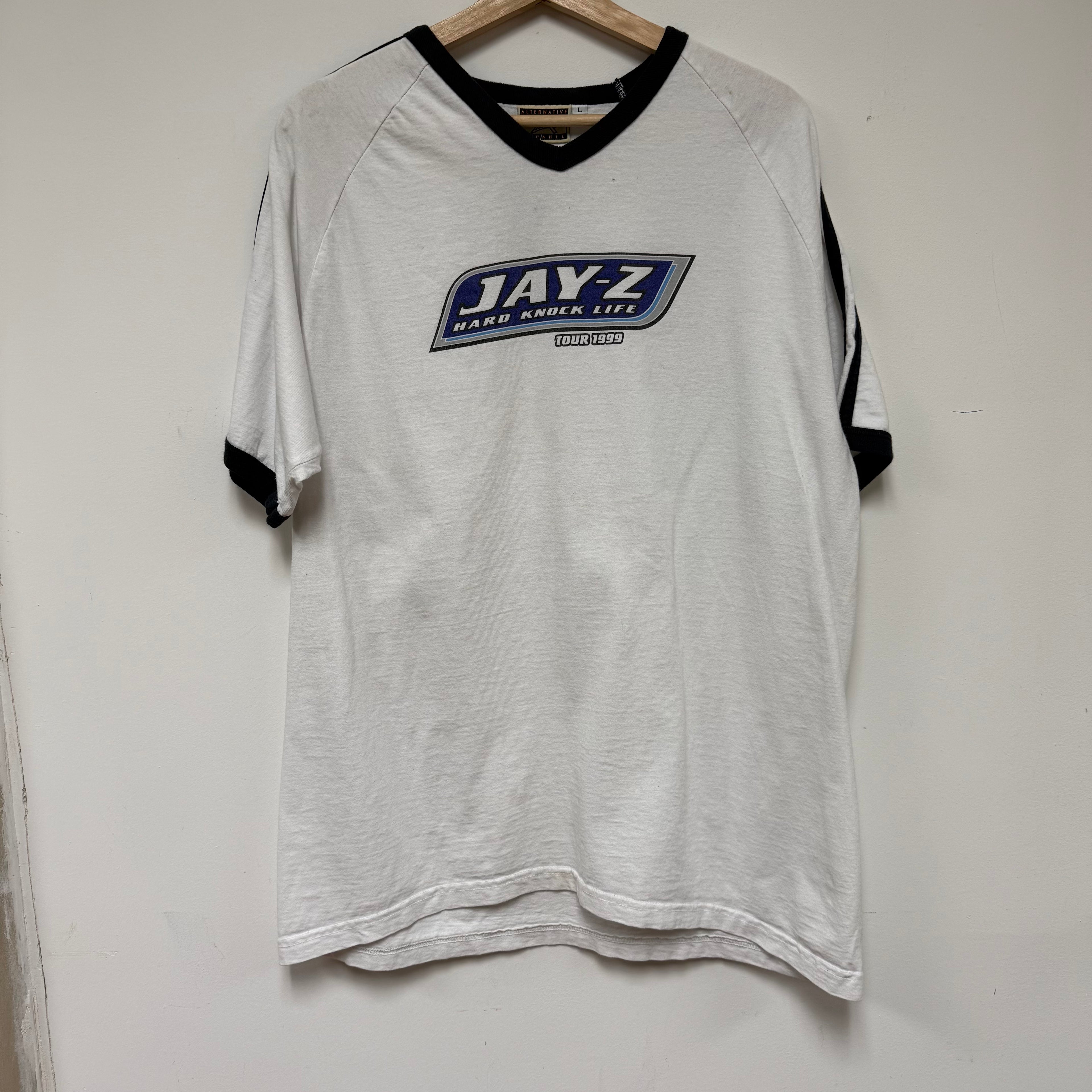 Vintage 1999 Jay-Z Hard Knock Life Tour T-Shirt: L