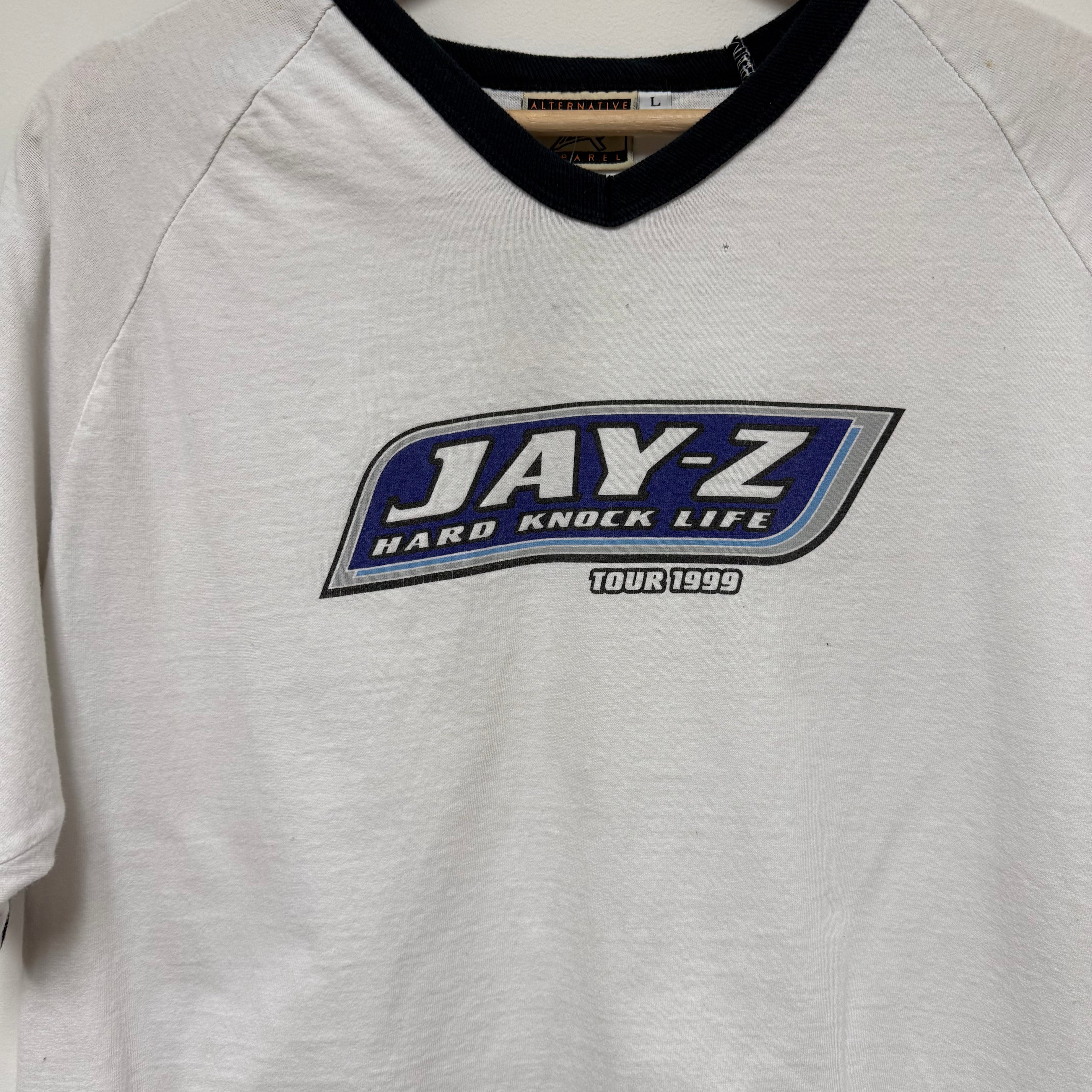Vintage 1999 Jay-Z Hard Knock Life Tour T-Shirt: L