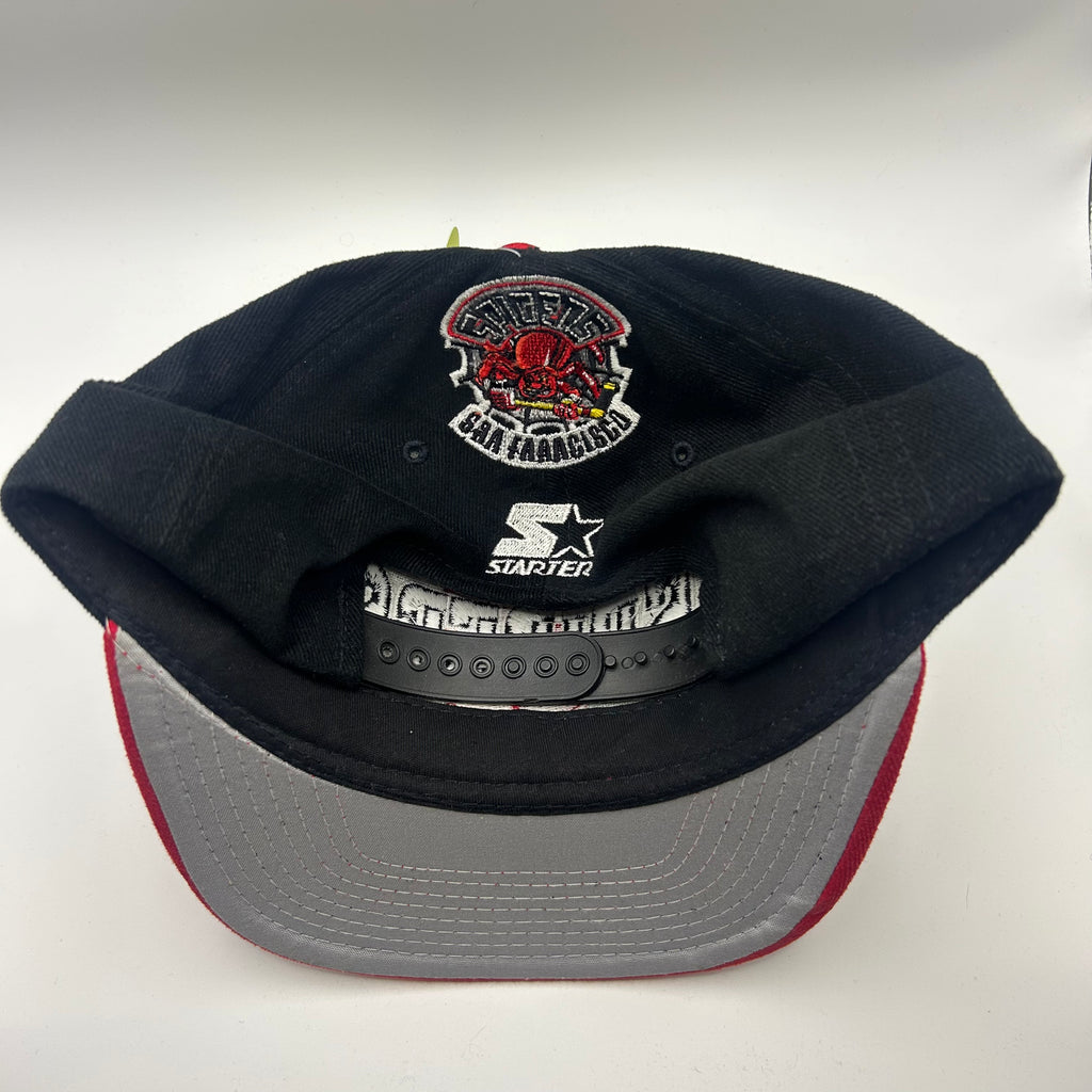 Vintage San Francisco Siders Hockey IHL Starter Snapback Hat NWT