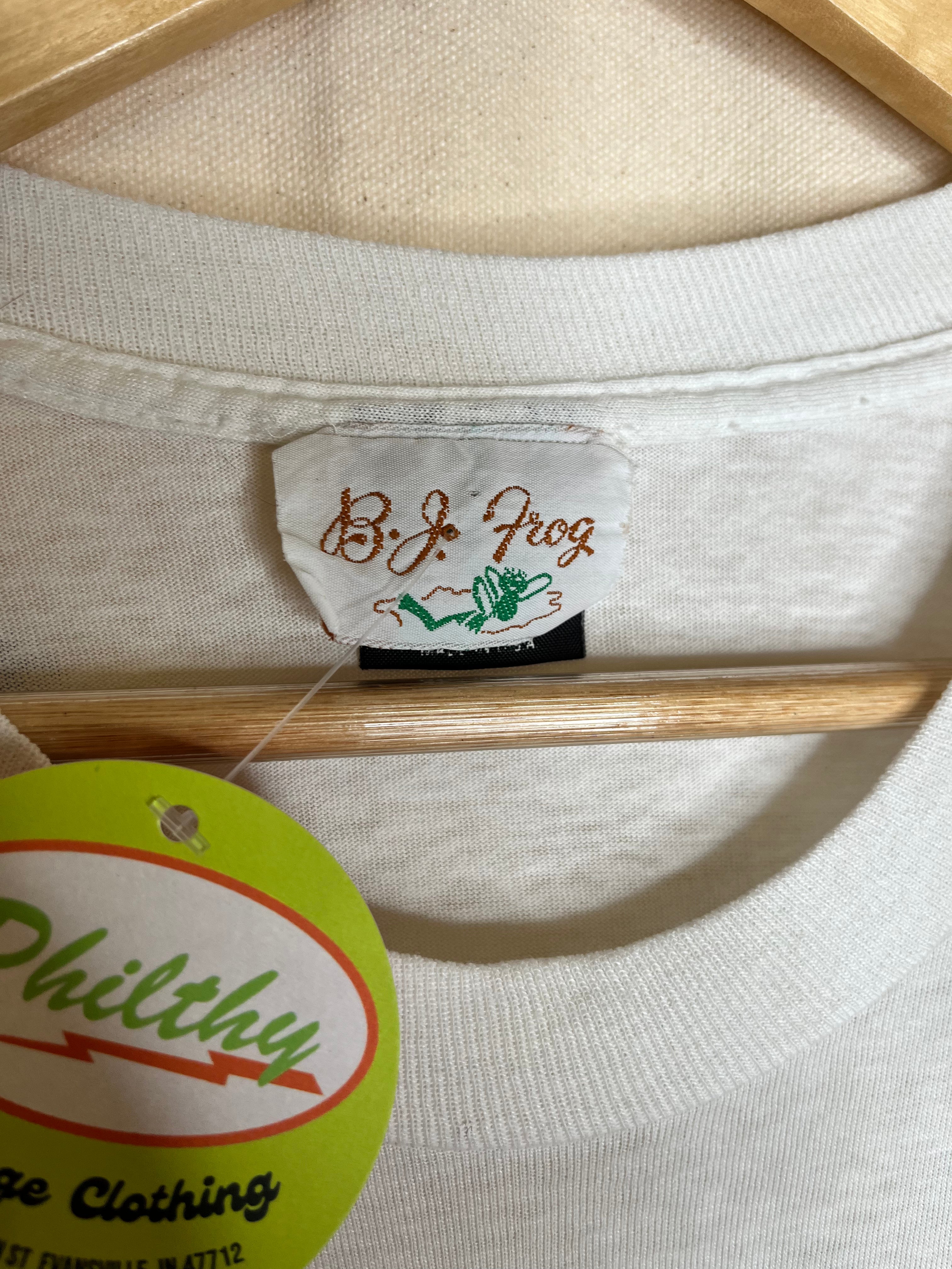 Vintage Dick Tracy Disney Wristwatch Comic Strip White T-Shirt: Large