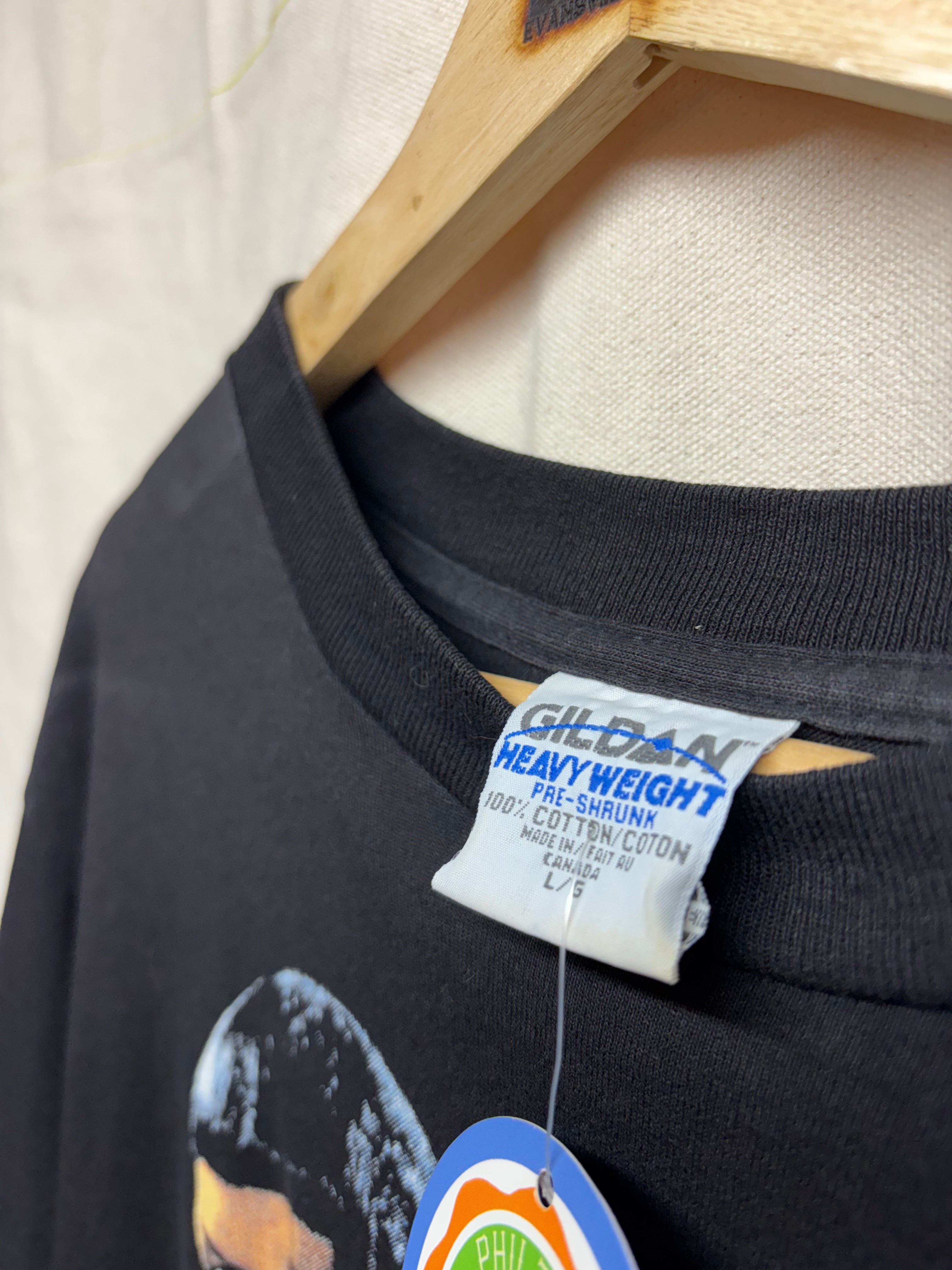 Vtg Star Trek Spock Solo Sci-Fi T-Shirt: L