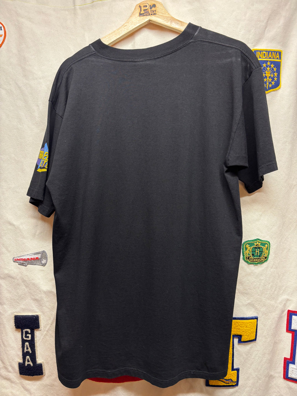 Vtg Star Trek Spock Solo Sci-Fi T-Shirt: L