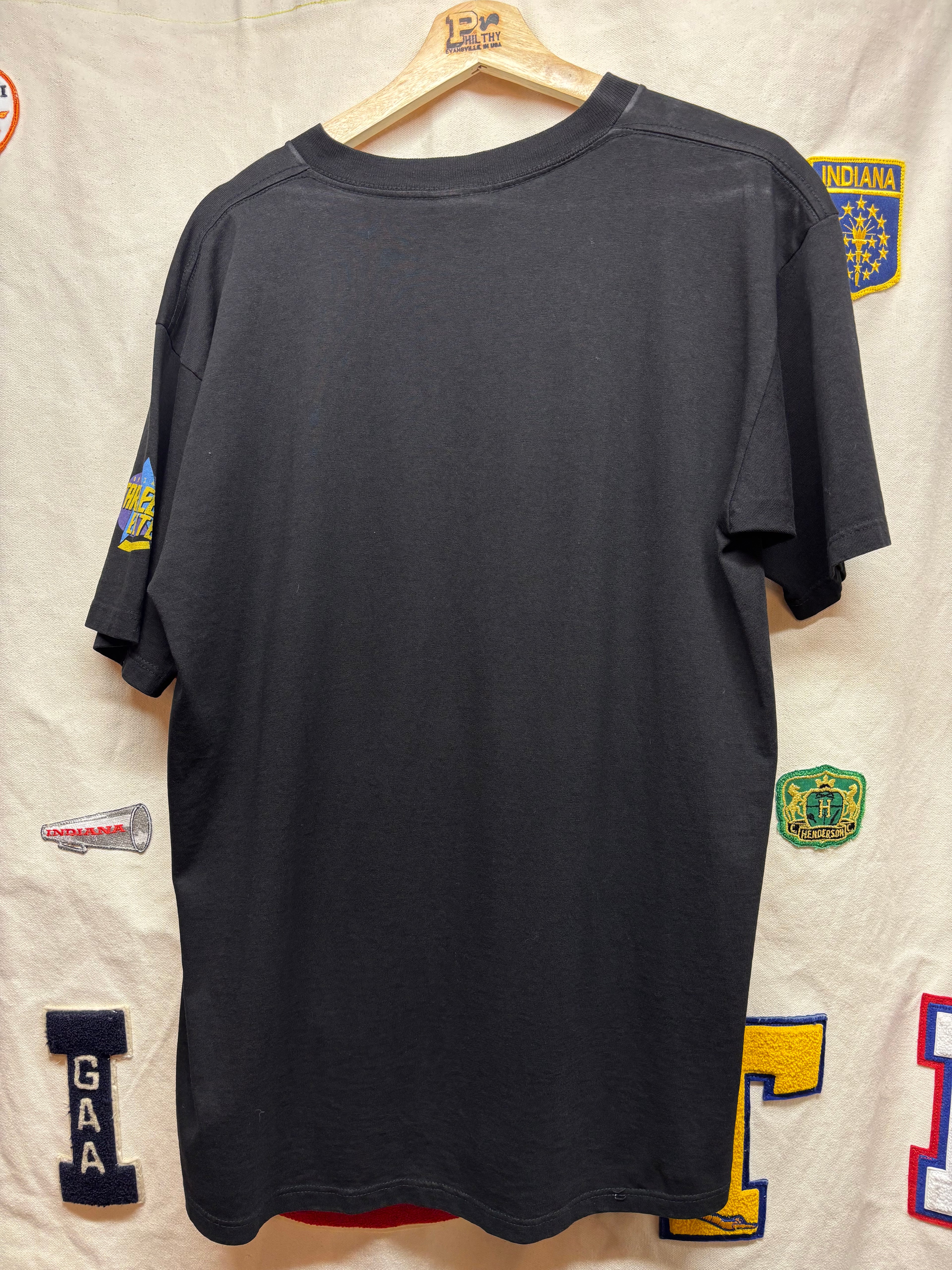 Vtg Star Trek Spock Solo Sci-Fi T-Shirt: L