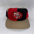 Vintage San Francisco 49ers NFL Patchwork Drew Pearson Snapback Hat