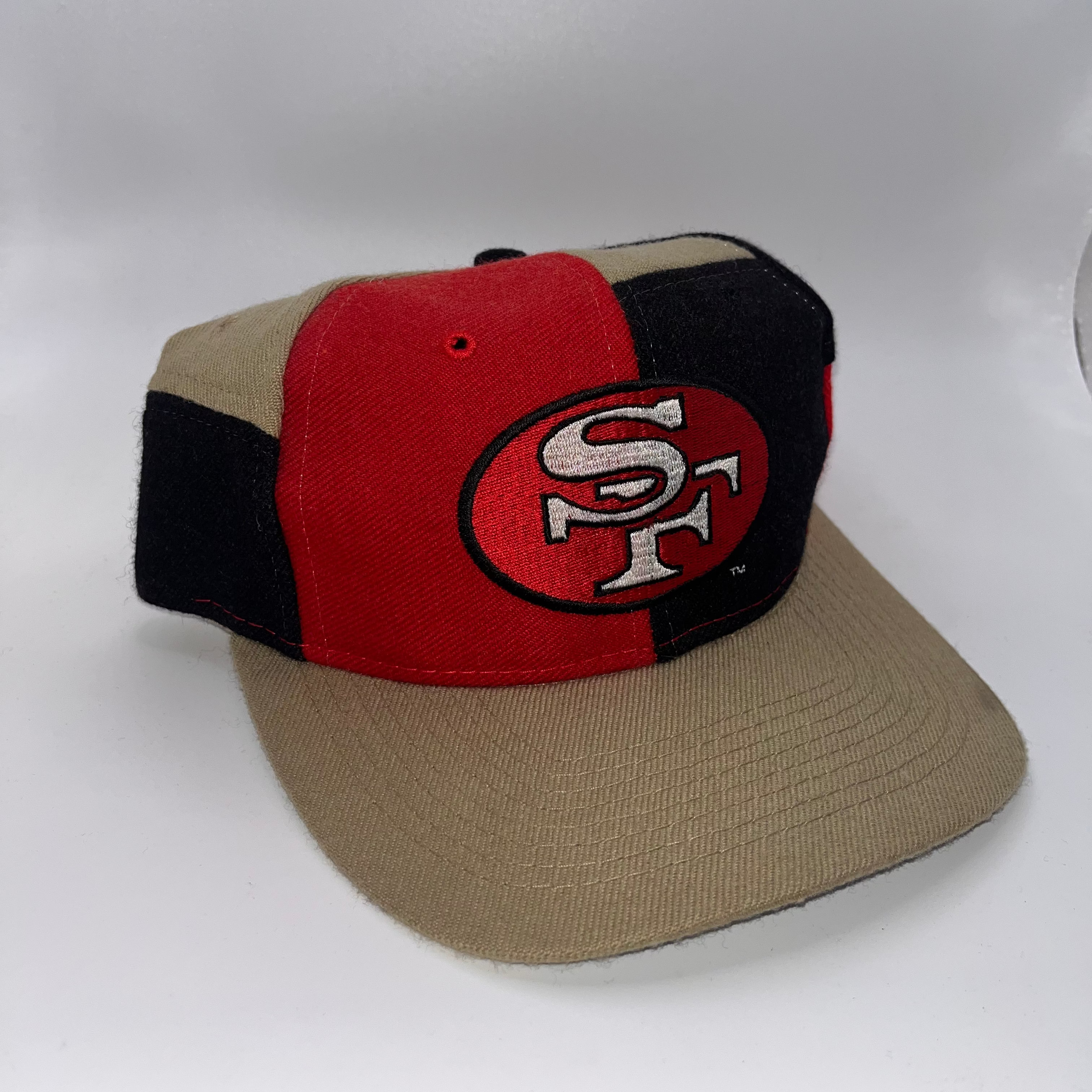 Vintage San Francisco 49ers NFL Patchwork Drew Pearson Snapback Hat