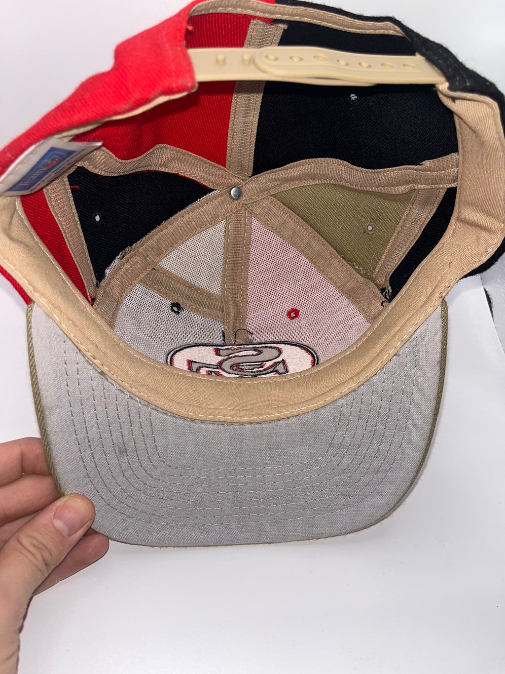 Vintage San Francisco 49ers NFL Patchwork Drew Pearson Snapback Hat