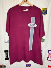 Load image into Gallery viewer, Vintage Korn Band Logo Maroon Murina T-Shirt: XL
