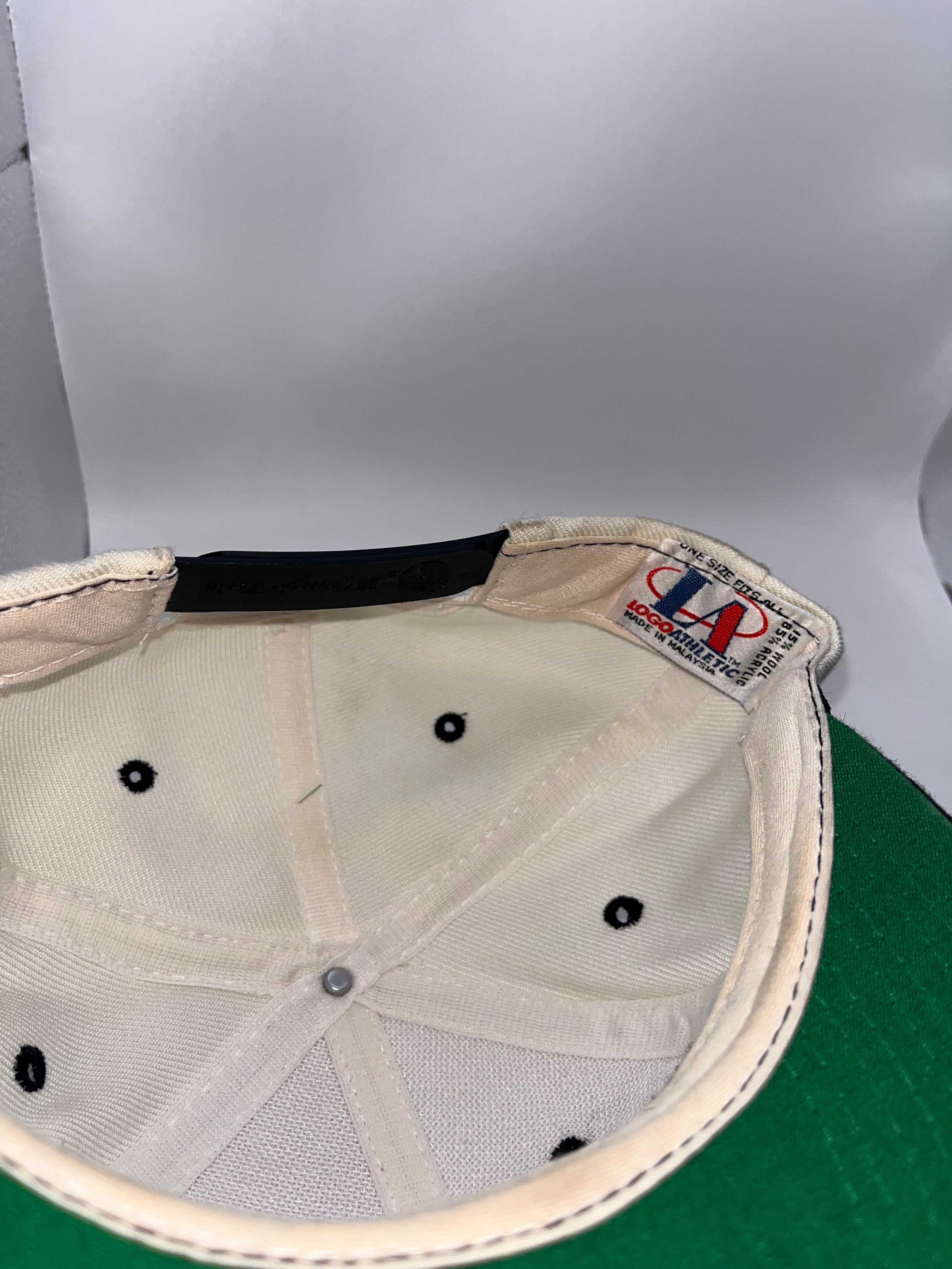 Vintage Carolina Panthers NFL Sharktooth Logo Athletic Pro Line Snapback Hat