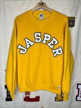 Load image into Gallery viewer, Vintage Jasper High School Indiana Russell USA Yellow Crewneck Sweatshirt: Medium
