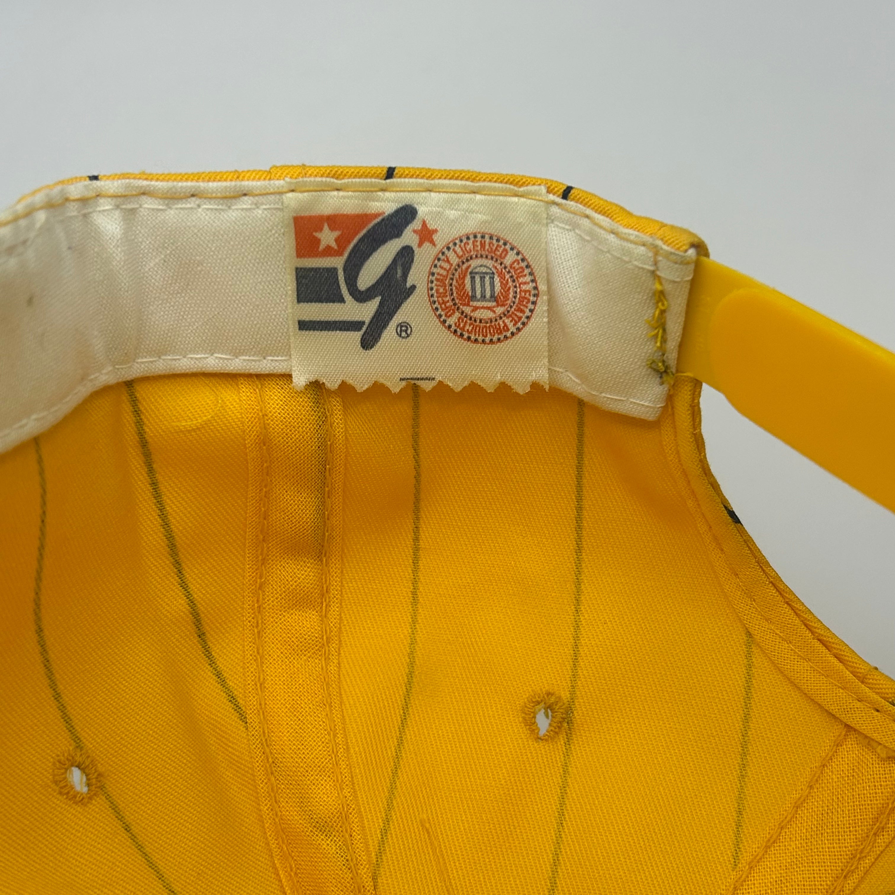 Vintage Michigan University Wolverines Pinstripe The Game Snapback Hat