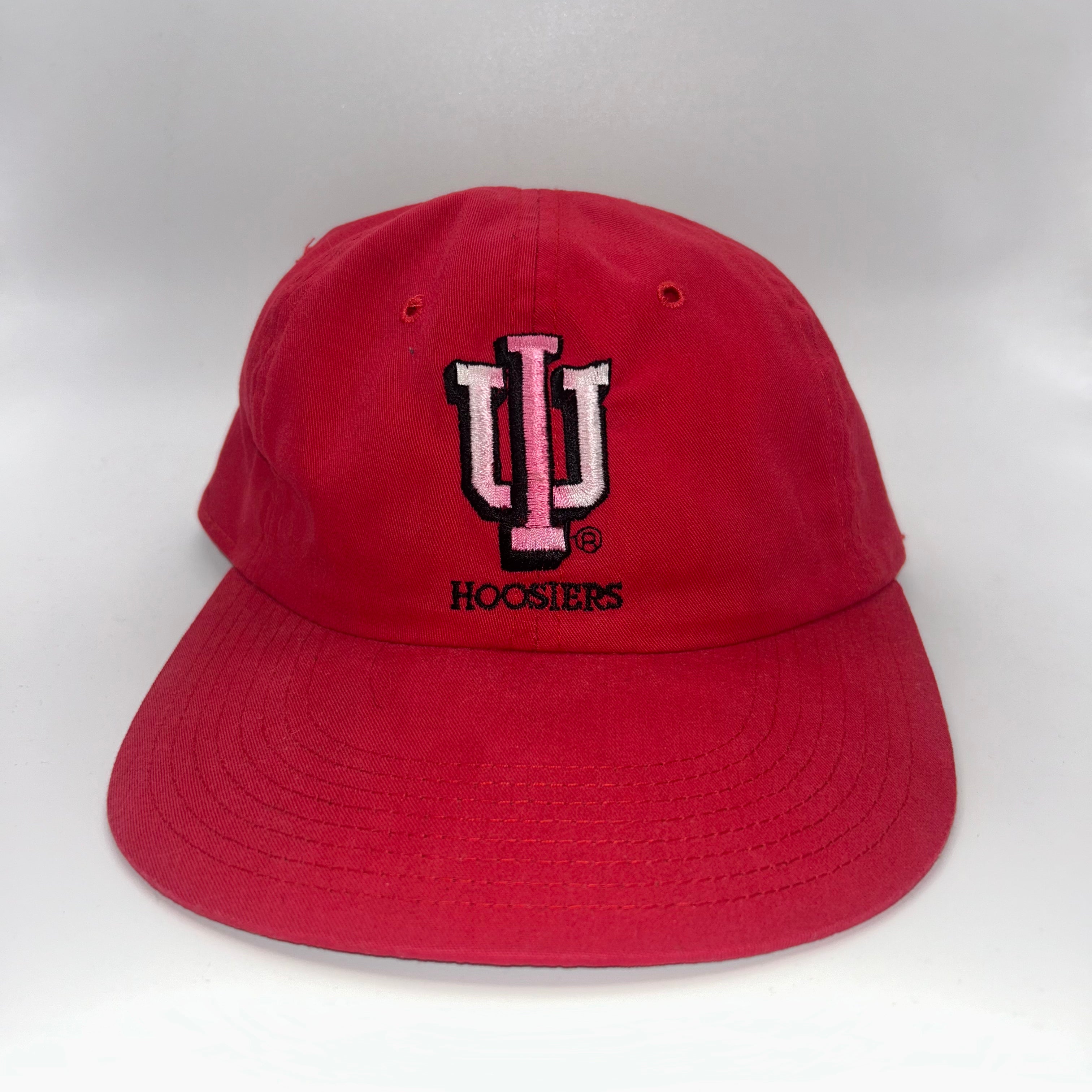 Vintage Indiana University IU Hoosiers Starter Snapback Nylon Hat