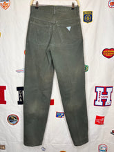 Load image into Gallery viewer, Vintage Guess Jeans Dark Green Denim Pants: 31x33
