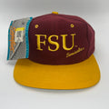 Vtg Florida State University FSU Signatures Snapback Hat NWT