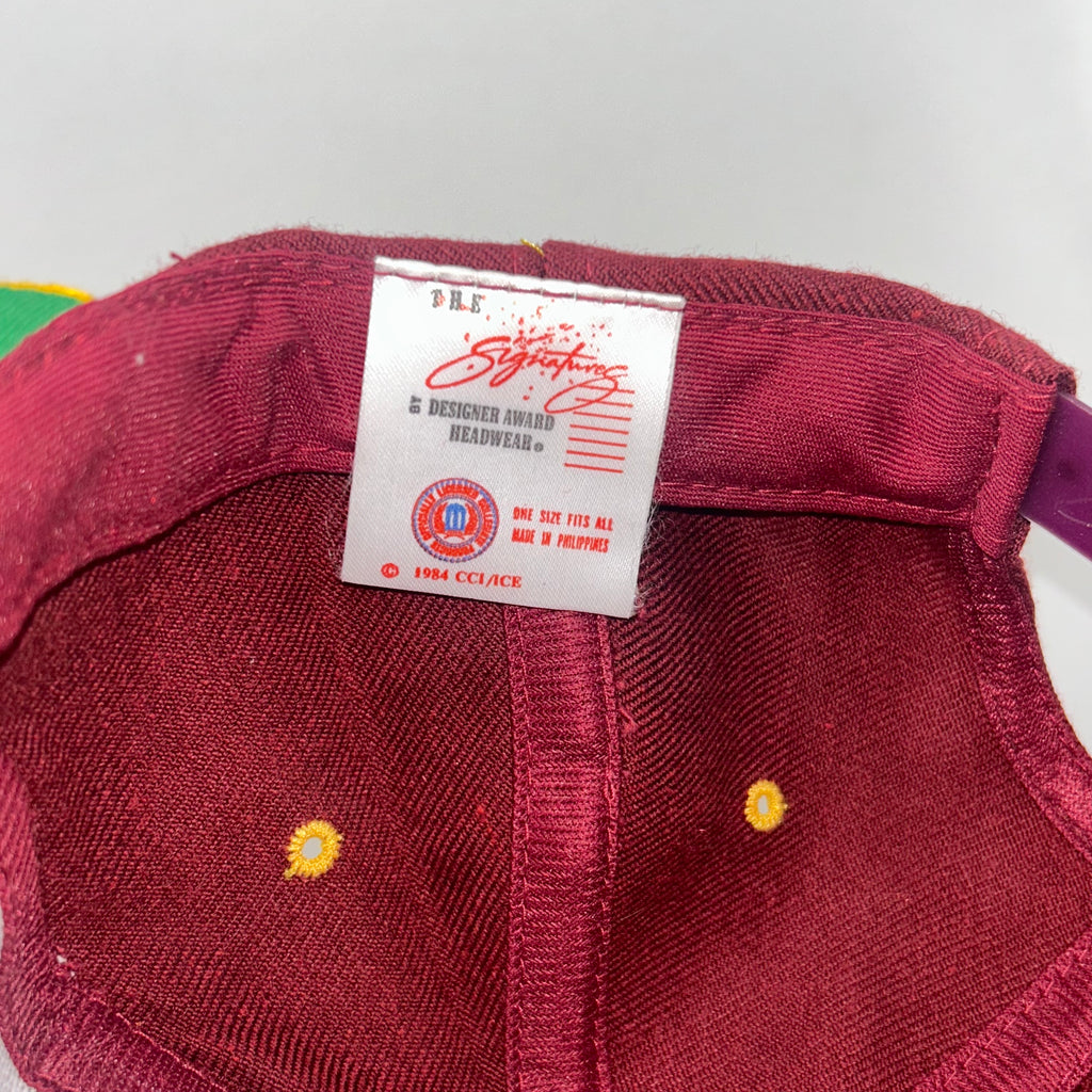 Vtg Florida State University FSU Signatures Snapback Hat NWT