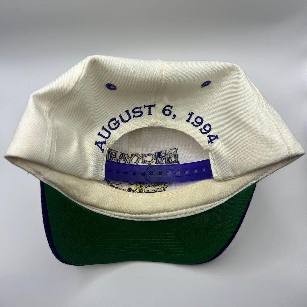 Vintage Brickyard 400 NASCAR 1994 White Racing Snapback Hat