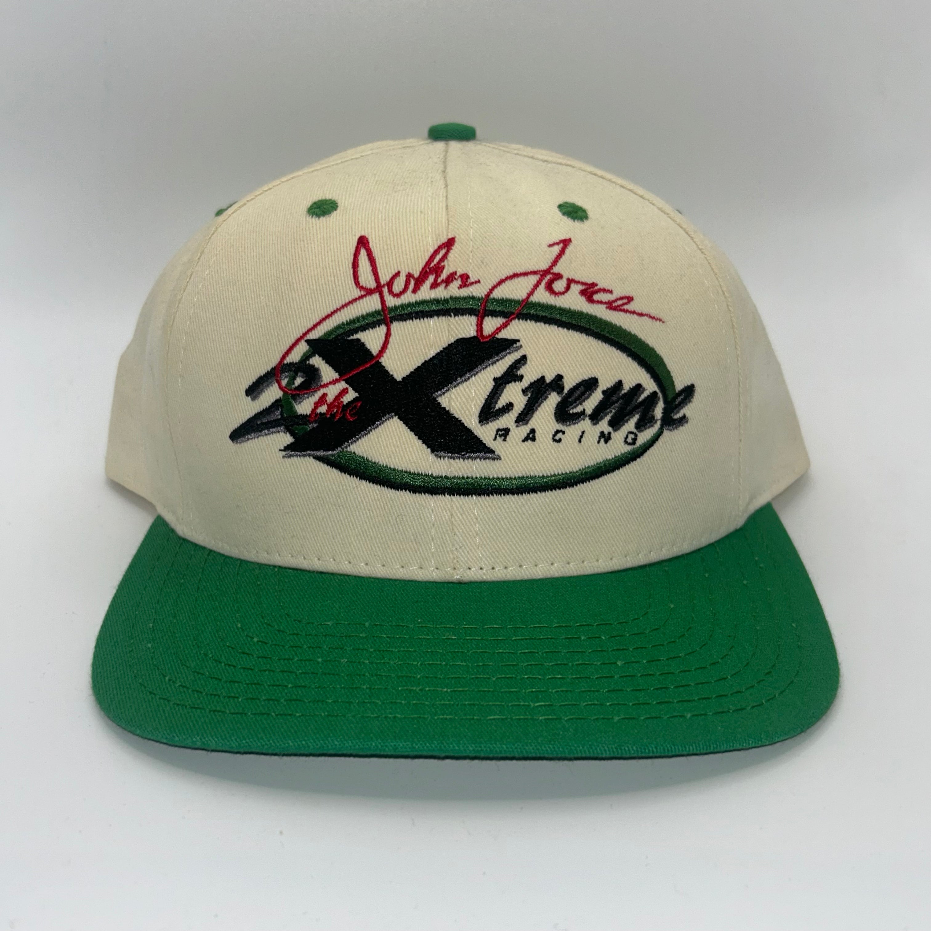 Vintage John Force Drag Racing 2 Xtreme Chase Snapback Hat