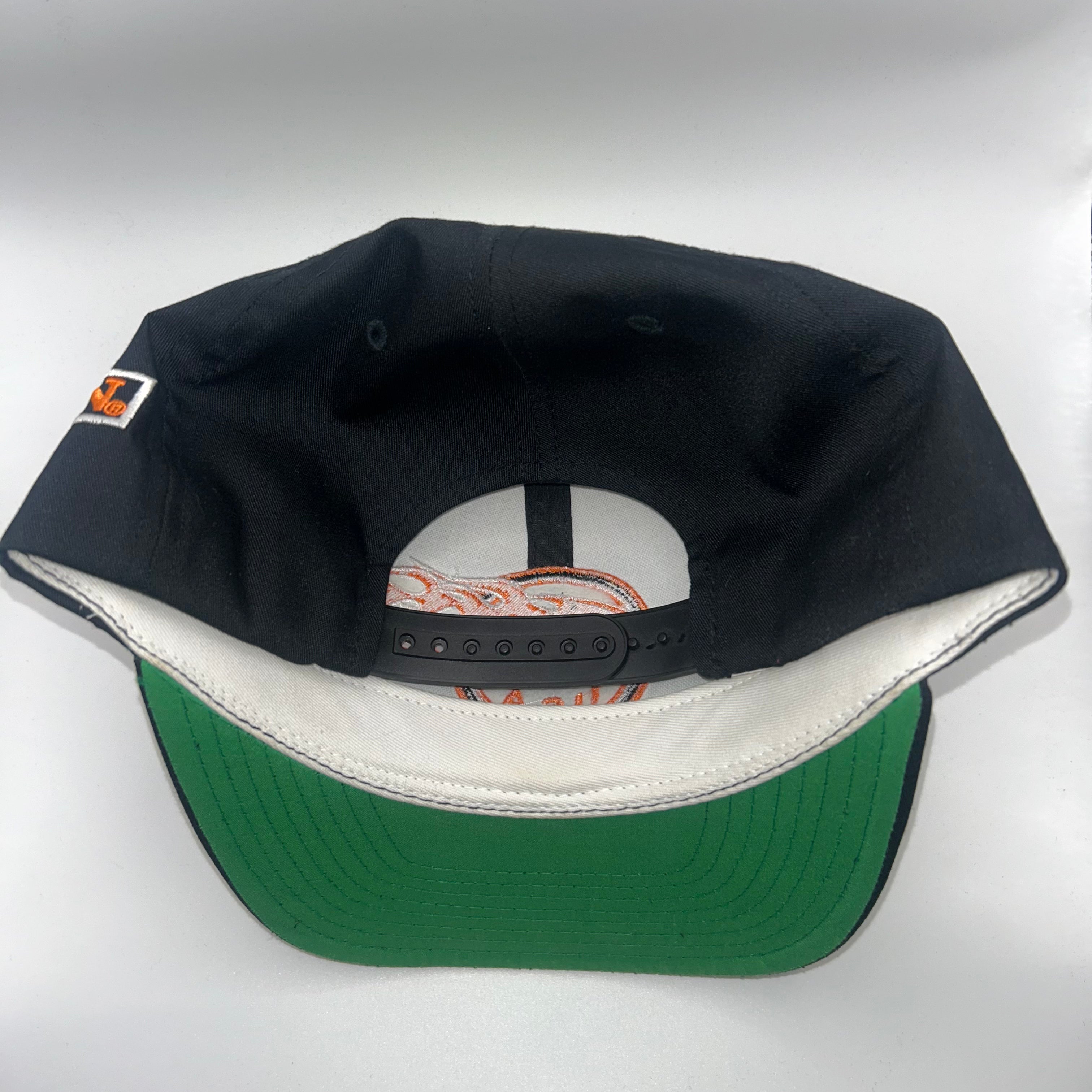 Vintage Harley Davidson Cycles Big Logo Flame Snapback Hat