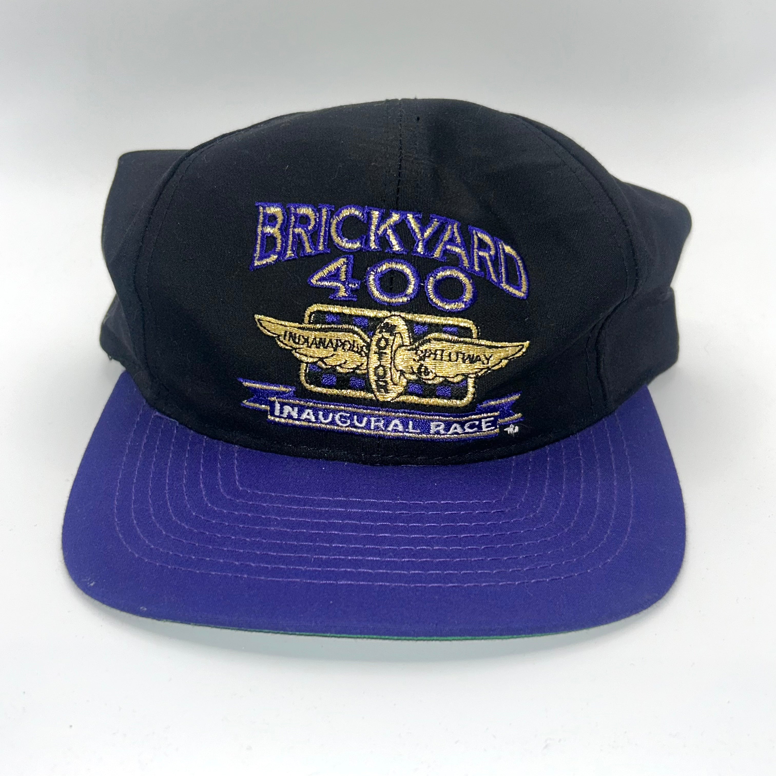 Vintage Brickyard 400 Indianapolis Motor Speedway Racing Snapback Hat