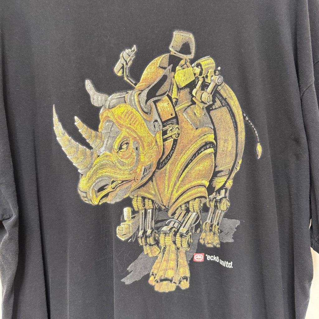Vintage Ecko Unlimited Elephant Graphic T-Shirt: XXL