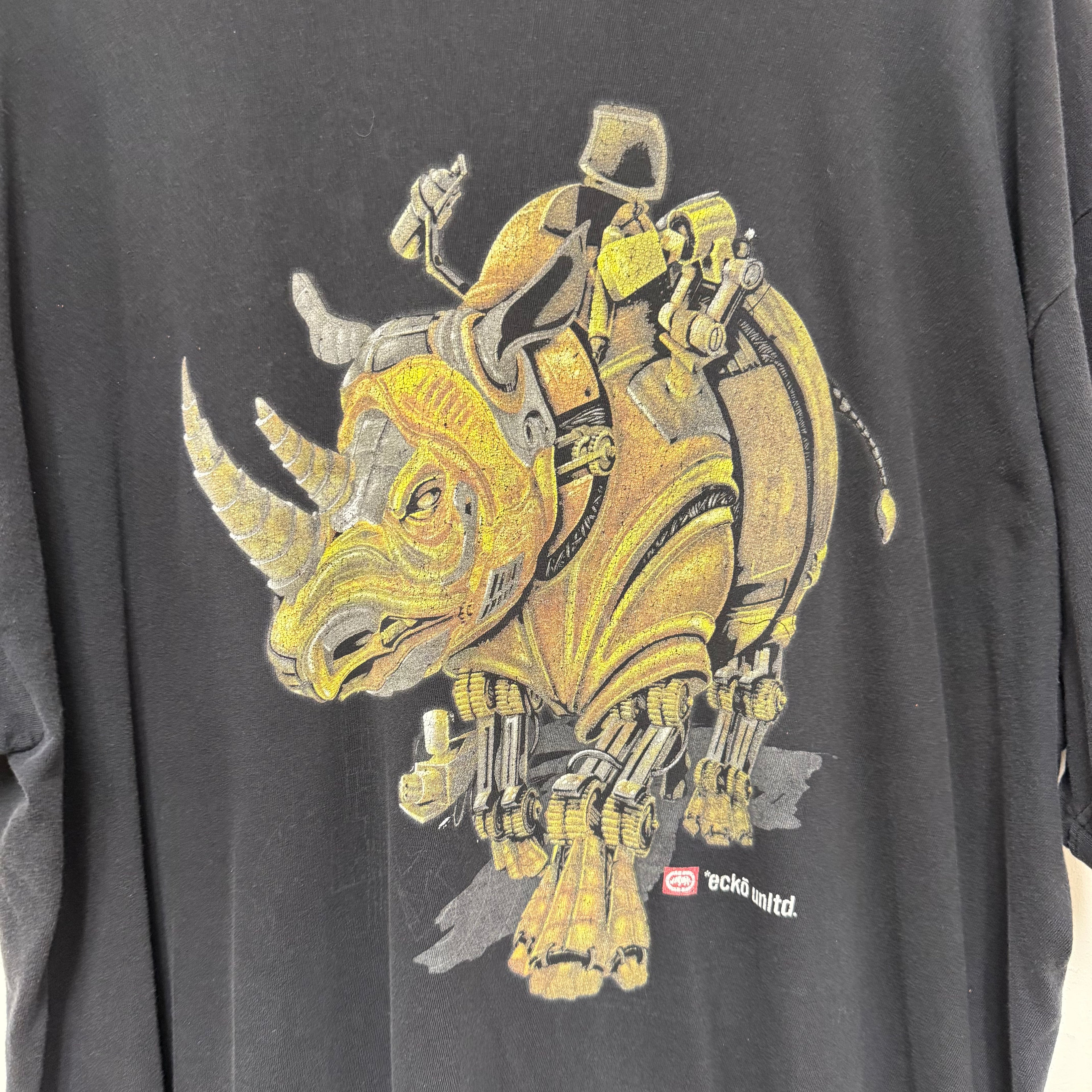 Vintage Ecko Unlimited Elephant Graphic T-Shirt: XXL