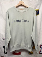 Load image into Gallery viewer, Vintage University of Notre Dame Tan Embroidered Champion Crewneck Sweatshirt: Large
