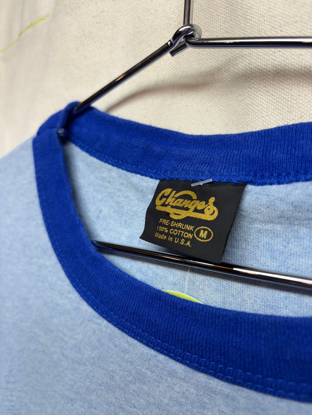 Vtg Skeletor Masters of the Universe Ringer T-Shirt: M