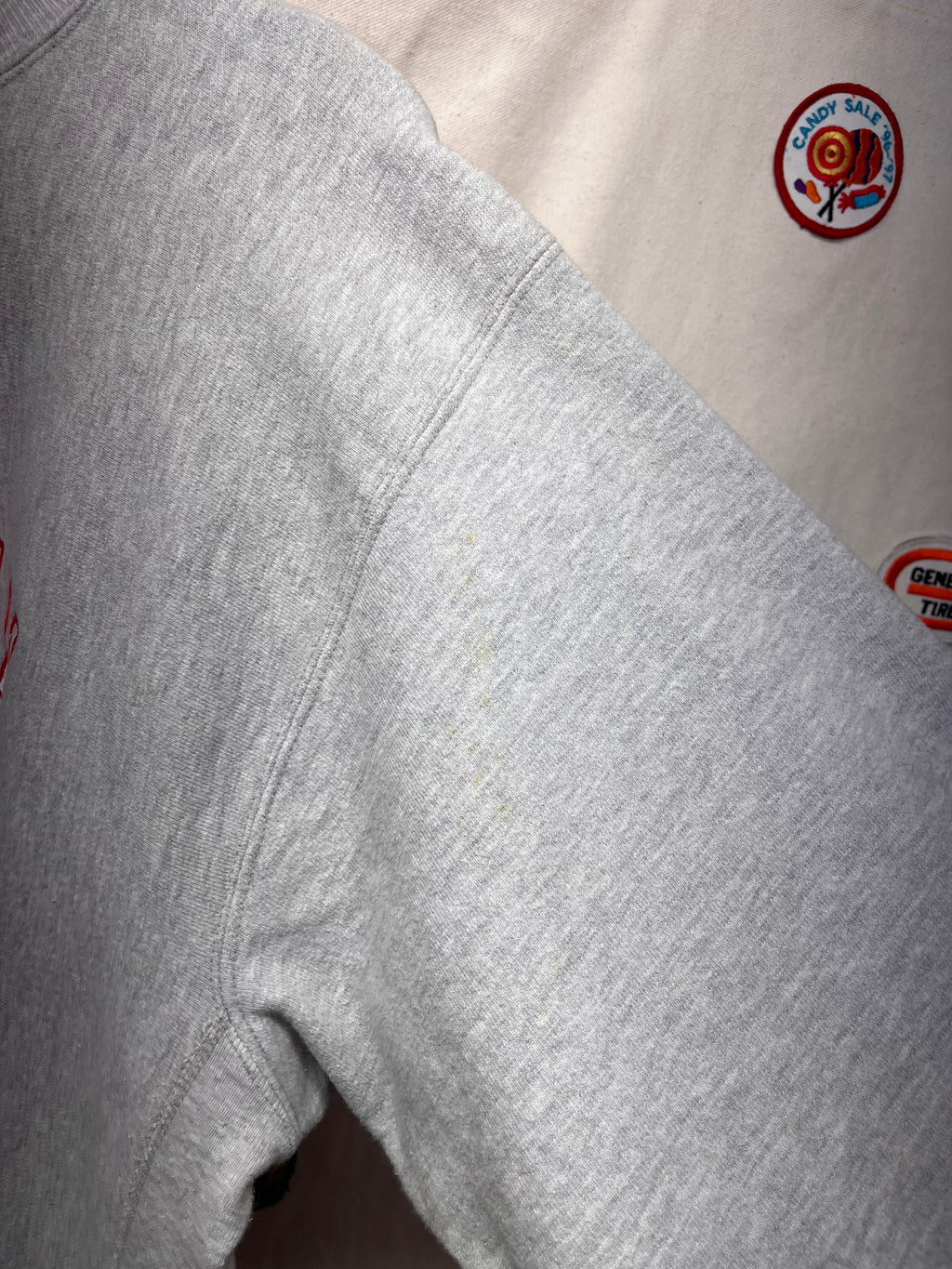 Vintage Goshen High School Ohio Warriors Embroidered Champion Reverse Weave Sweatshirt: XL