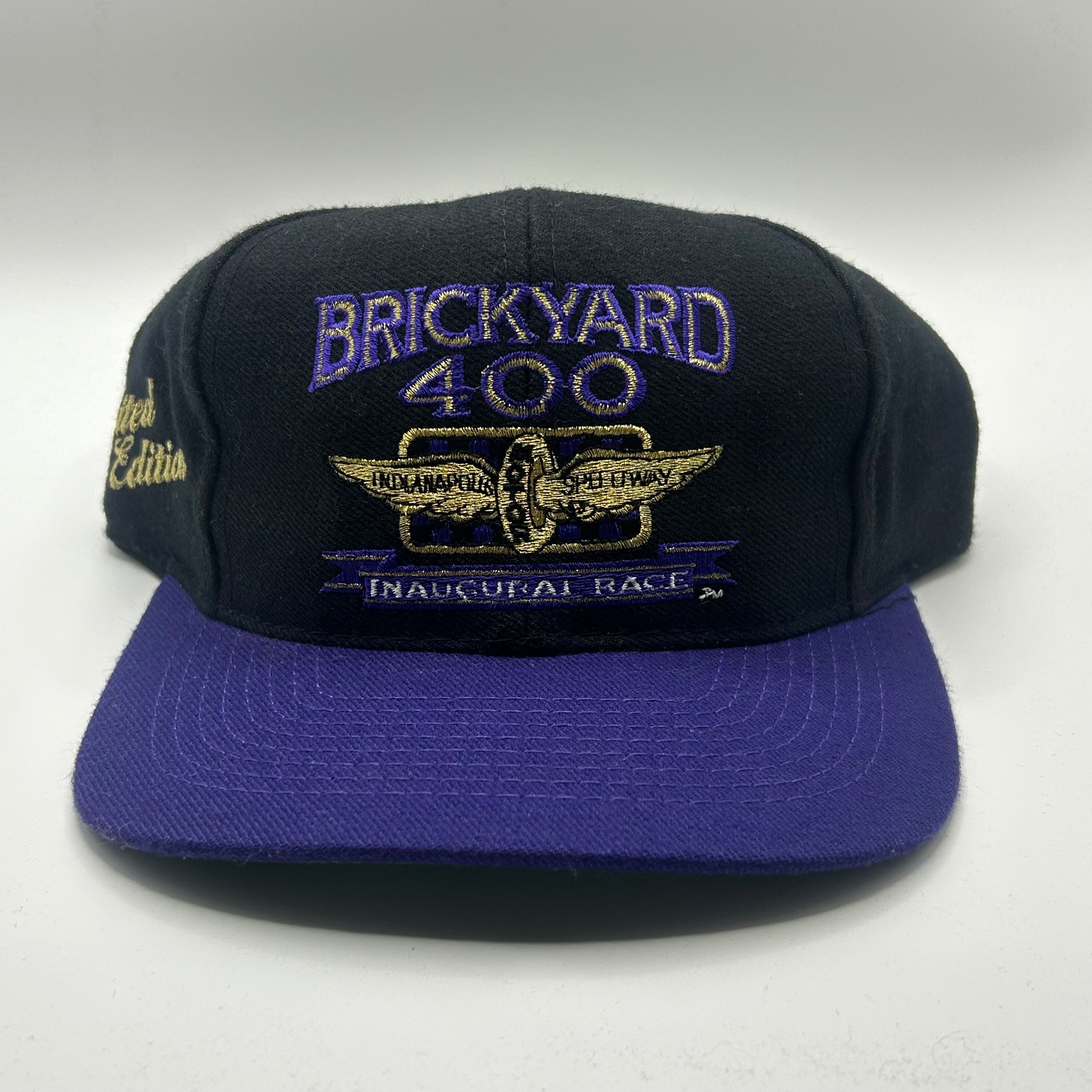 Vintage Brickyard 400 Indianapolis Motor Speedway Limited Edition Snapback Hat