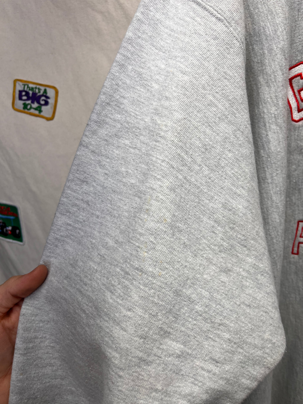 Vintage Goshen High School Ohio Warriors Embroidered Champion Reverse Weave Sweatshirt: XL