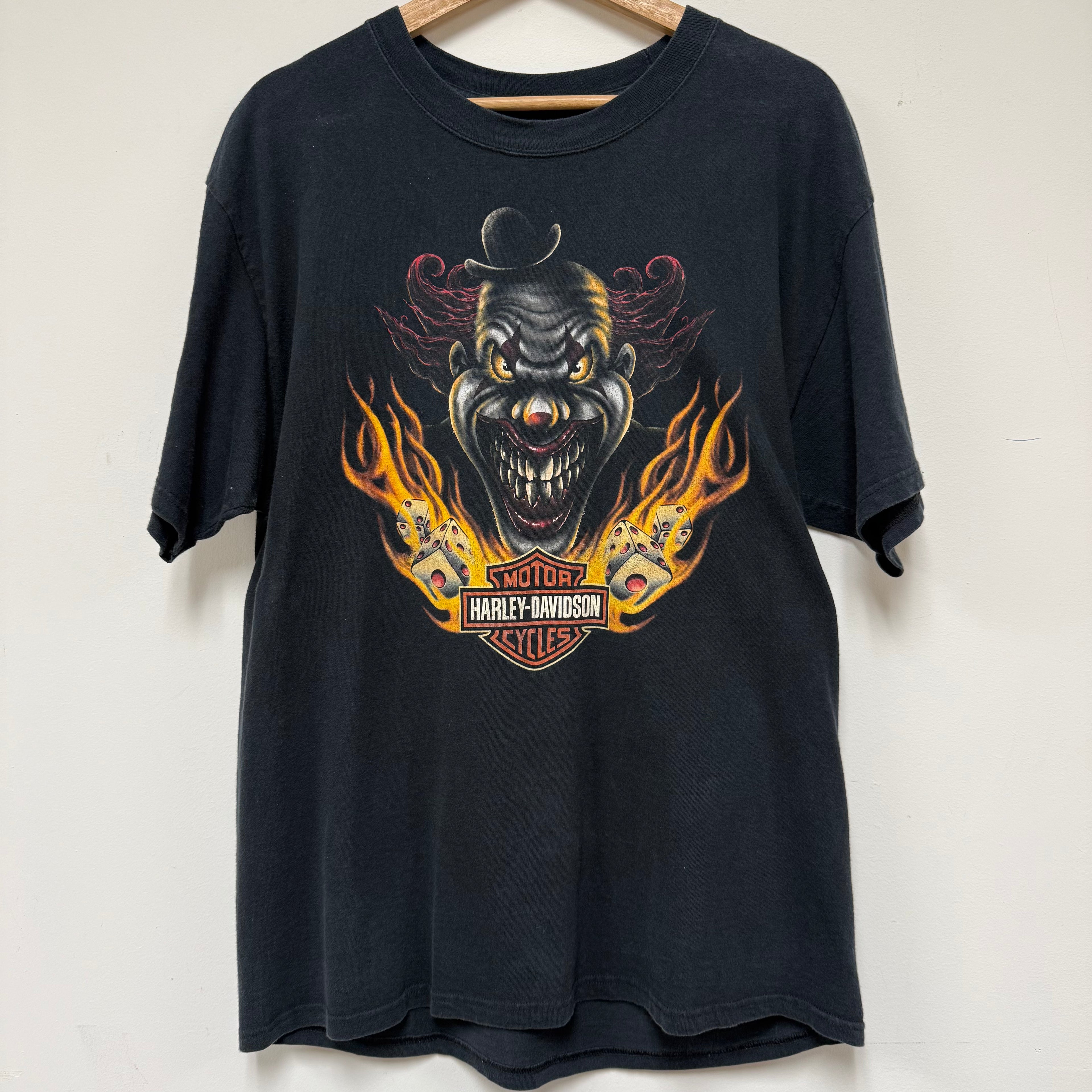 Vintage Harley-Davidson Clown Graphic Grand Canyon T-Shirt: L