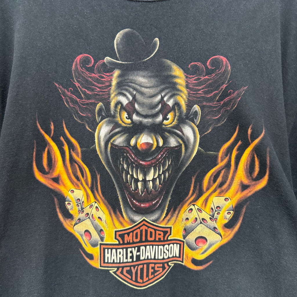 Vintage Harley-Davidson Clown Graphic Grand Canyon T-Shirt: L