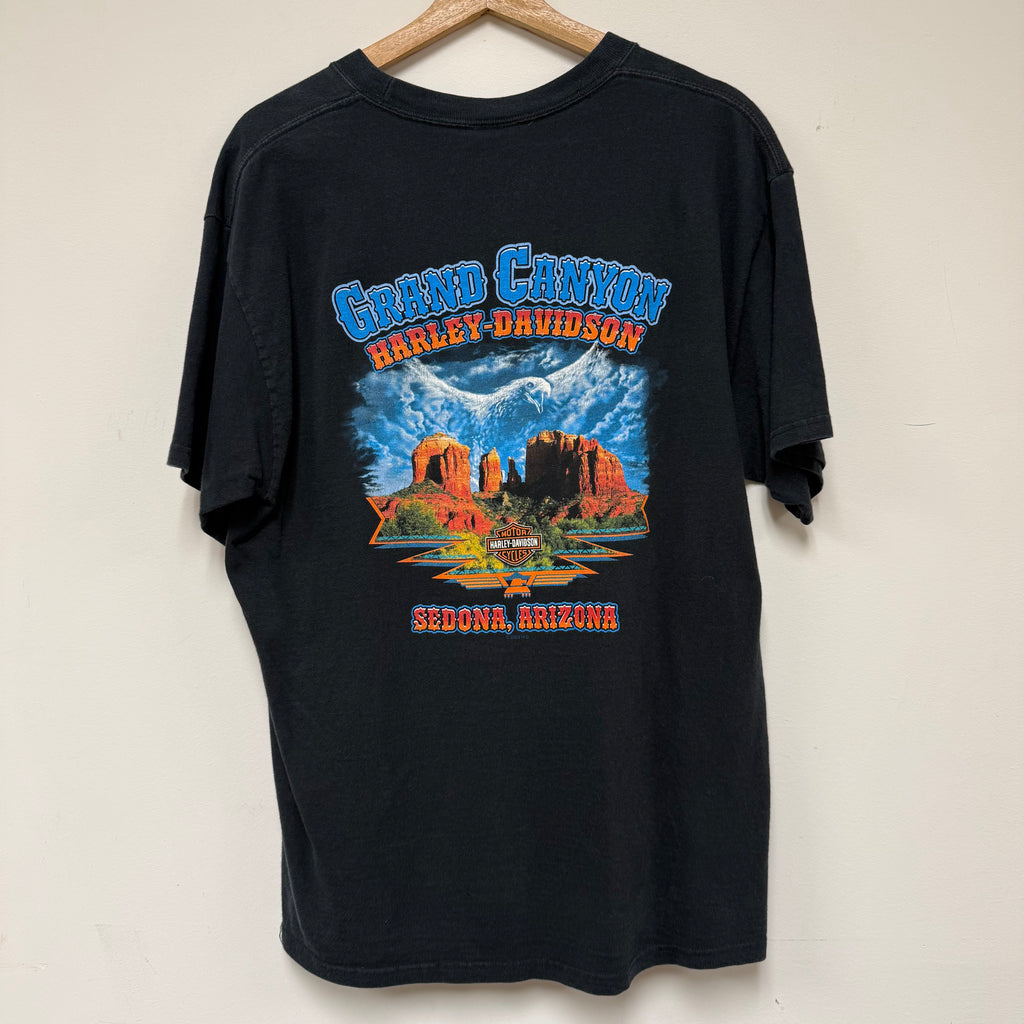 Vintage Harley-Davidson Clown Graphic Grand Canyon T-Shirt: L