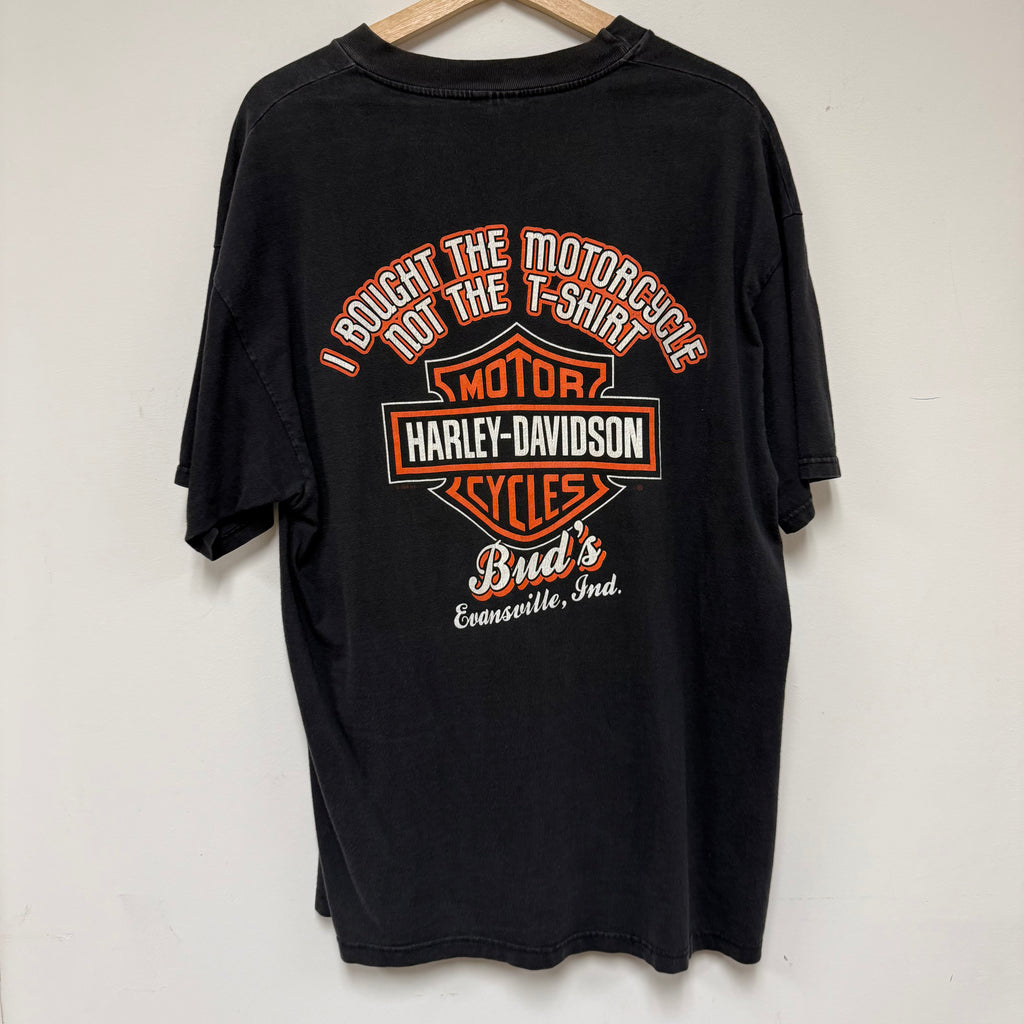 Vintage Harley-Davidson Evansville T-Shirt: XL
