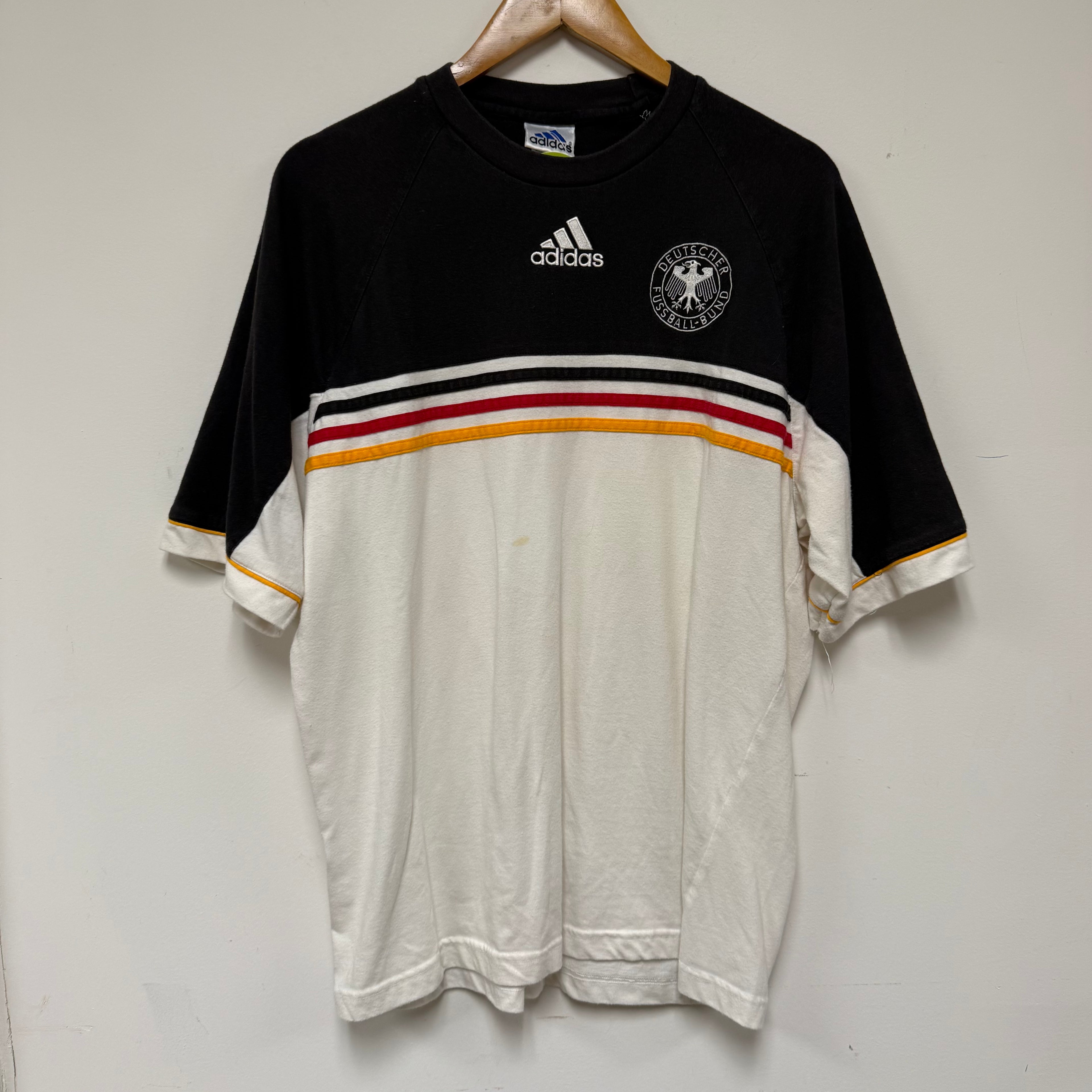 Vintage Adidas Two-Tone Jersey T-Shirt: L
