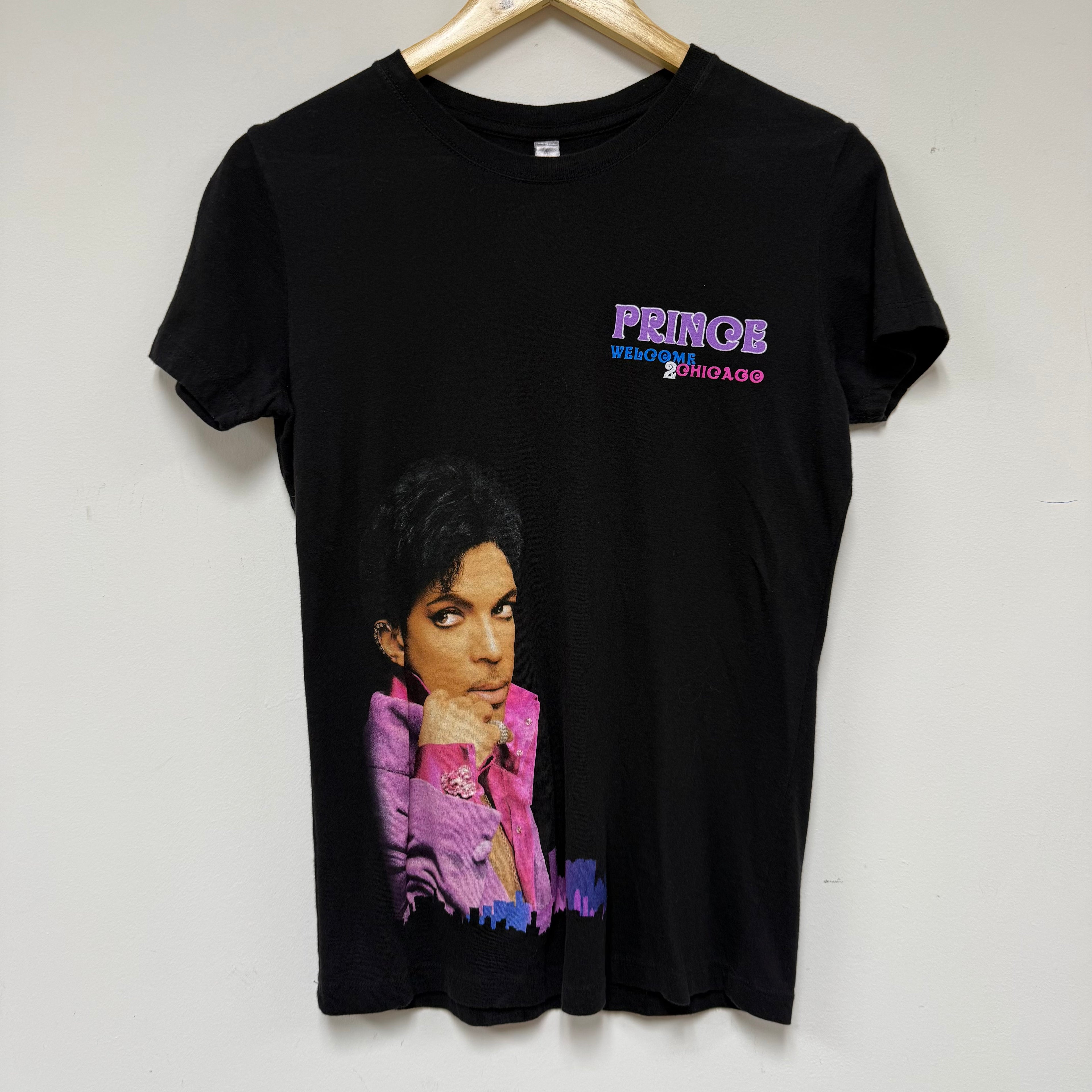 Vintage Prince Welcome to Chicago T-Shirt: L