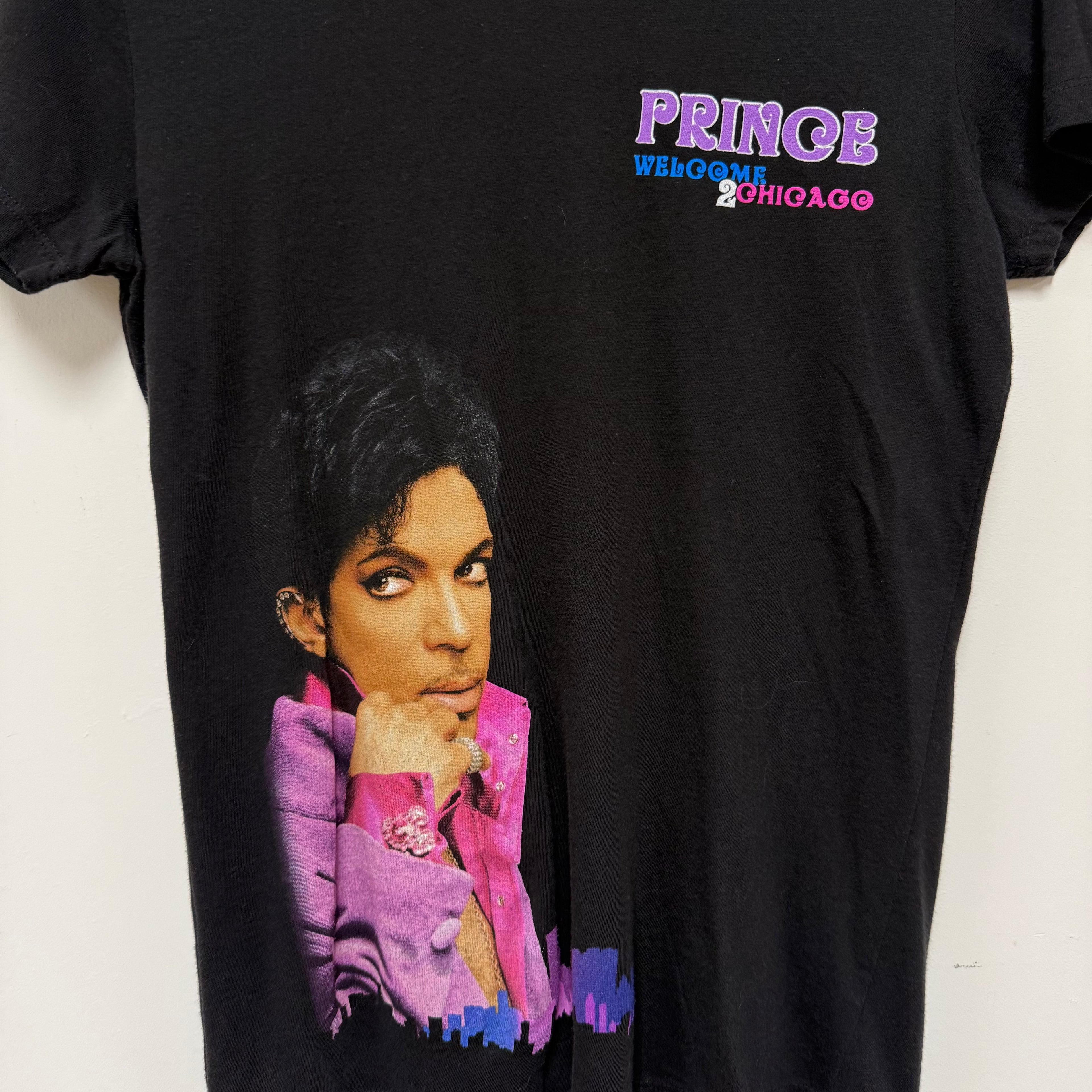 Vintage Prince Welcome to Chicago T-Shirt: L