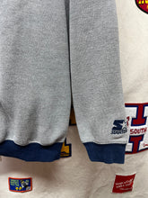 Load image into Gallery viewer, Vintage University of Notre Dame Fighting Irish Starter Grey/Navy Crewneck Sweatshirt: XL
