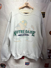 Load image into Gallery viewer, Vintage University of Notre Dame Fighting Irish Galt Sand White Crewneck Sweatshirt: XL
