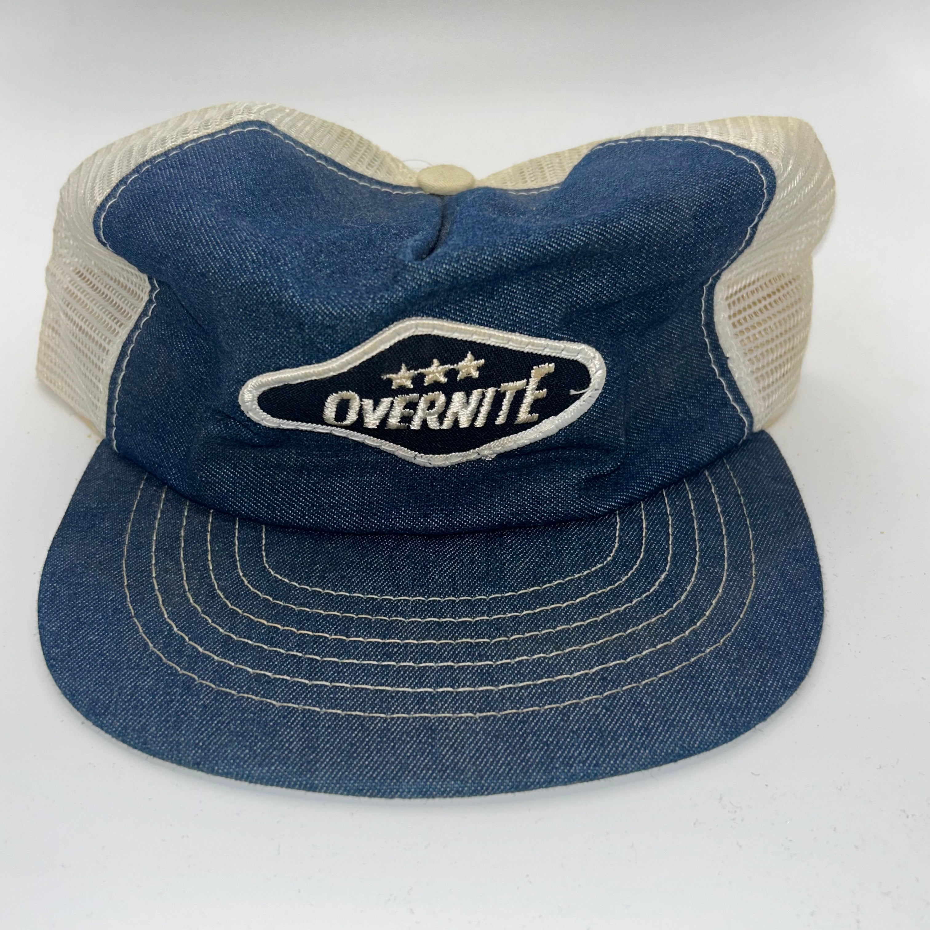 Vintage Overnite Mesh Trucker Style Snapback Hat