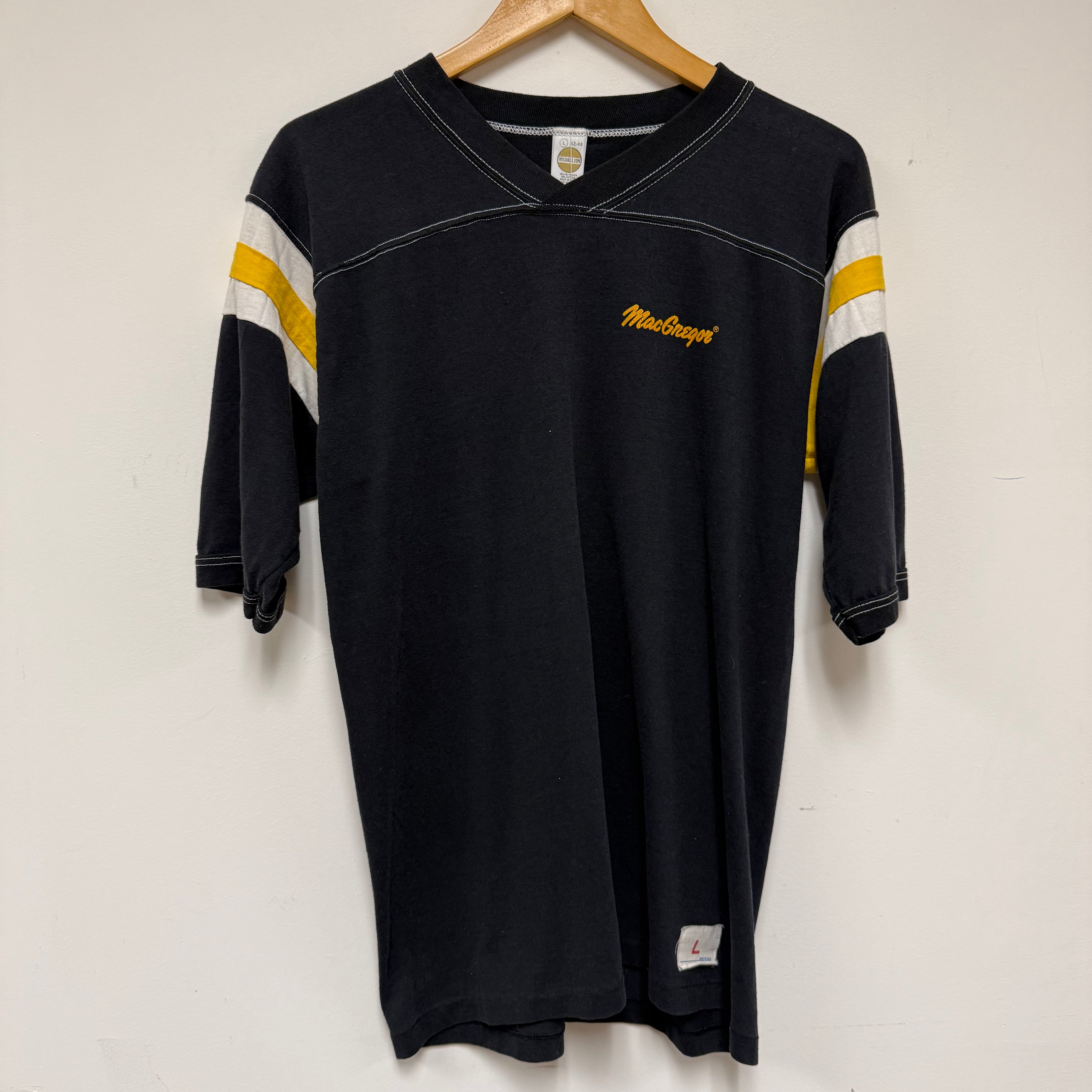 Vintage MacGregor Medallion Jersey Shirt: L