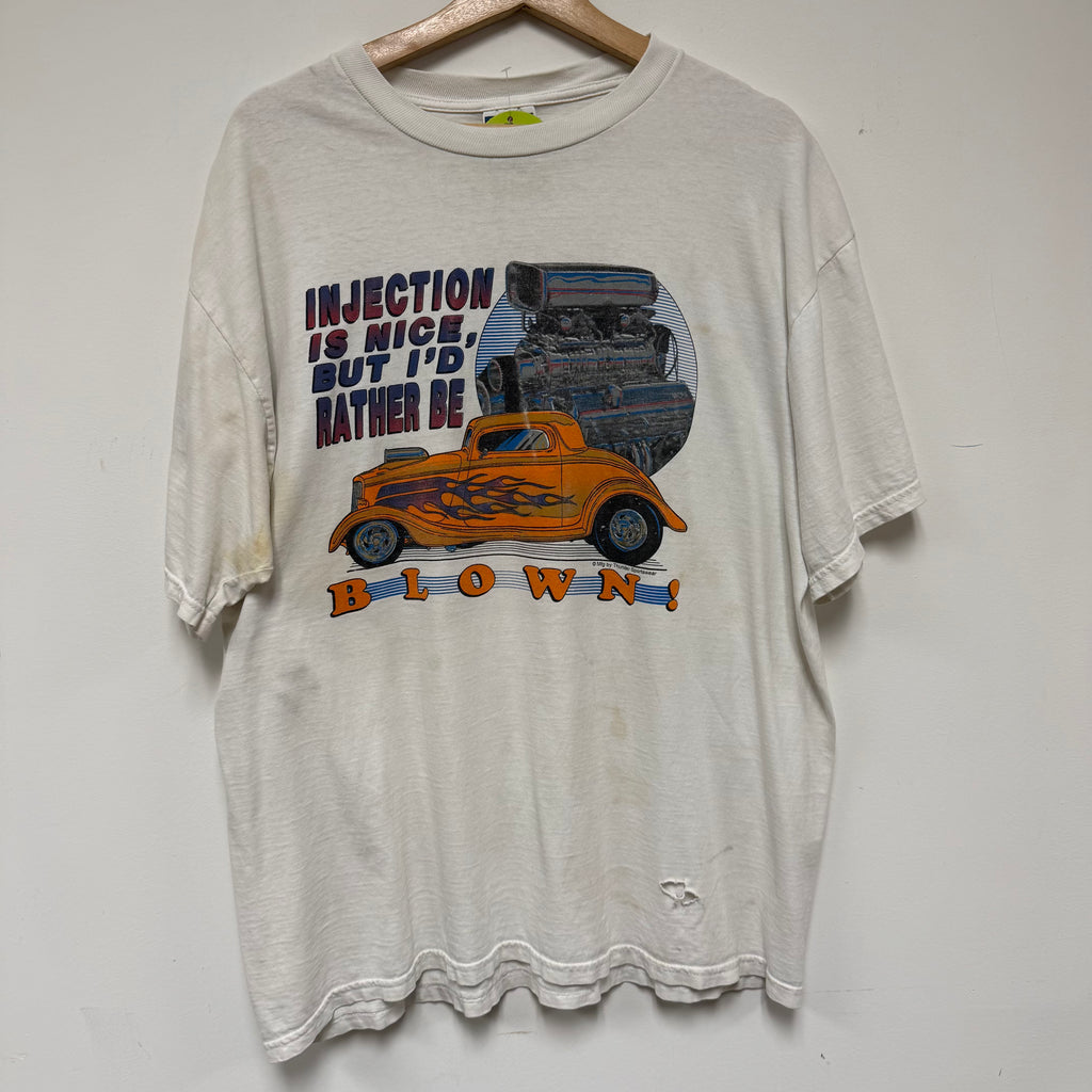 Vintage Hot Rod Comedy Graphic T-Shirt: XL