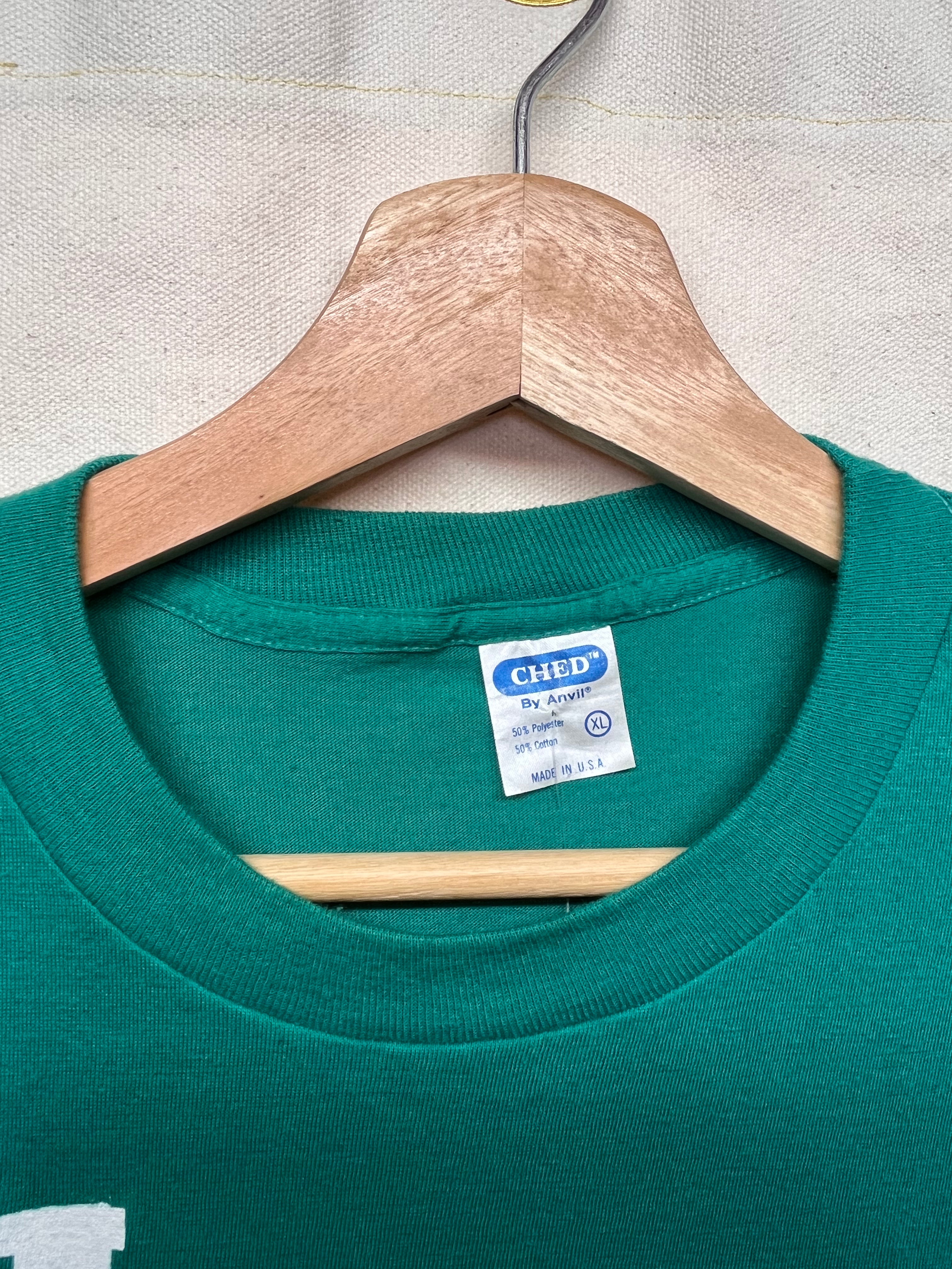 Vintage Madonna Who's That Girl 1987 World Tour Concert Ched Teal T-Shirt: XL