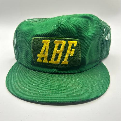 Vintage ABF Patch Mesh Trucker Style Snapback hat