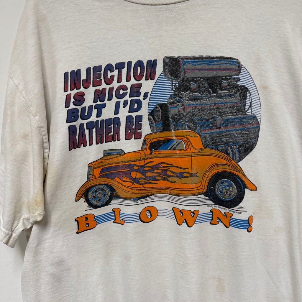Vintage Hot Rod Comedy Graphic T-Shirt: XL