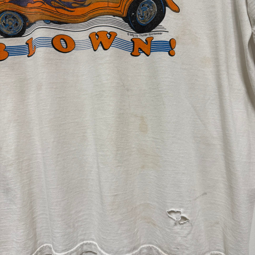 Vintage Hot Rod Comedy Graphic T-Shirt: XL