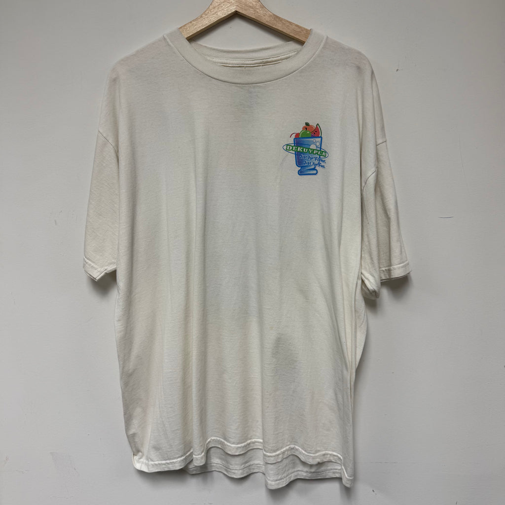 Vintage Dekuyper Flavored Liqueur Graphic T-Shirt: XL