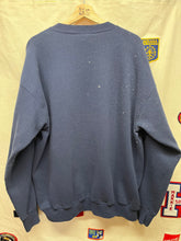 Load image into Gallery viewer, Vintage University of Notre Dame Fighting Irish Navy Nutmeg Mascot Crewneck Sweatshirt: XL
