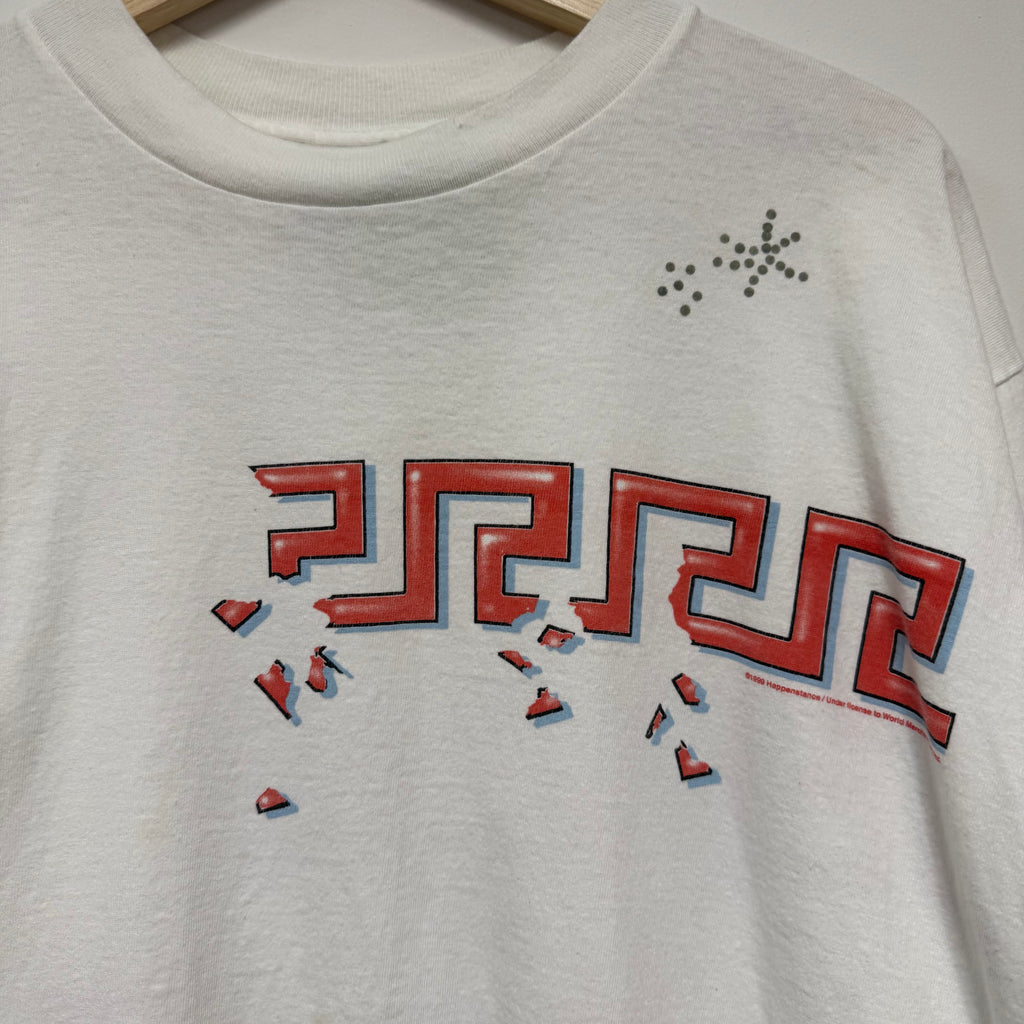 Vintage 90s Elton John Double Sided Versace T-Shirt: XL