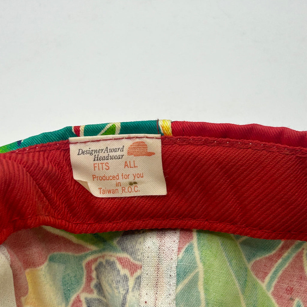 Vintage Anixier Floral Snapback Hat